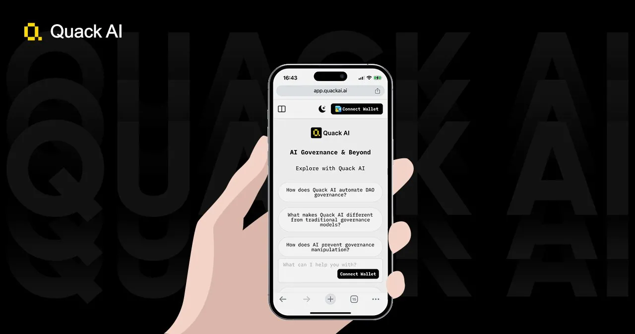 Tổng quan về nền tảng quản trị DAO thông minh Quack AI